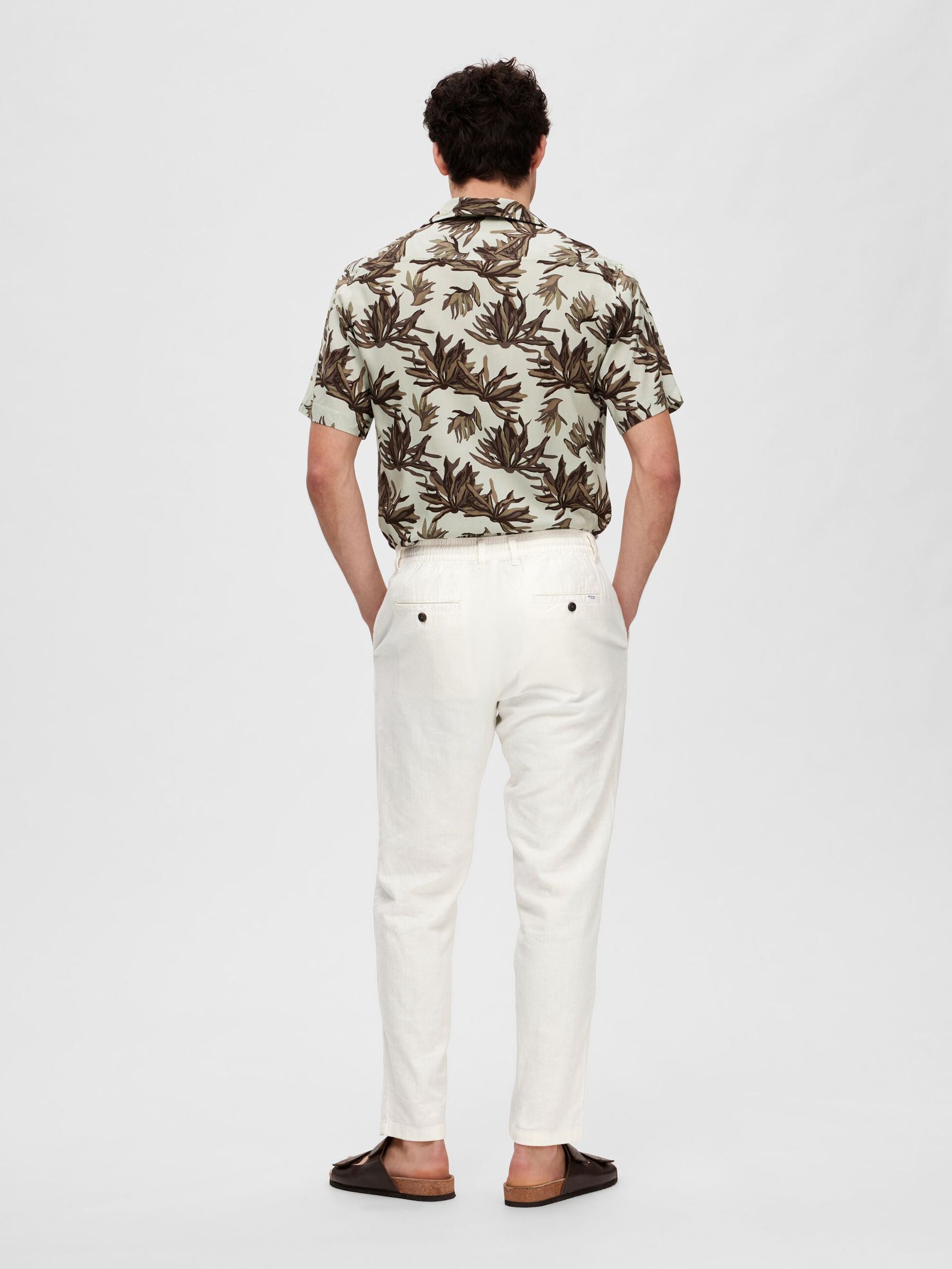 Selected Men Slim fit Hørbukser